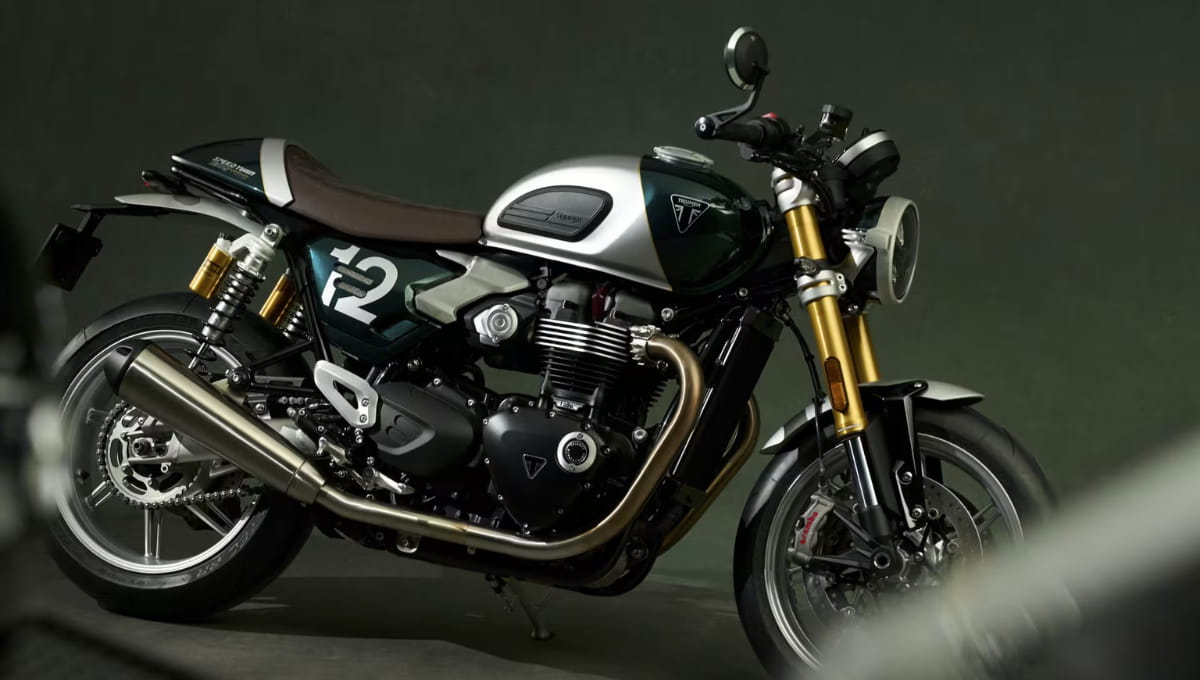 Triumph Speed Twin 1200 Cafe Racer Edition: Limited Production Bike With Classic Design