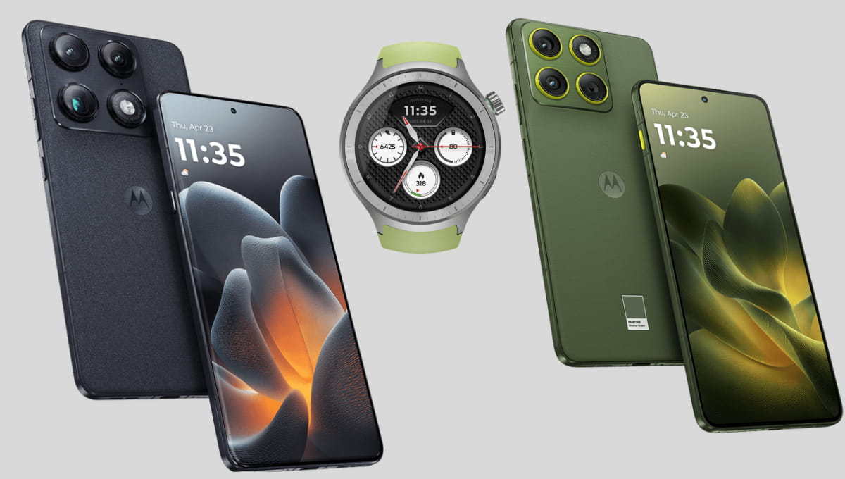 Motorola ने ऑस्ट्रेलिया में लॉन्च किए नौ नए डिवाइस: प्रीमियम स्मार्टफोन, स्मार्टवॉच और ईयरबड्स
