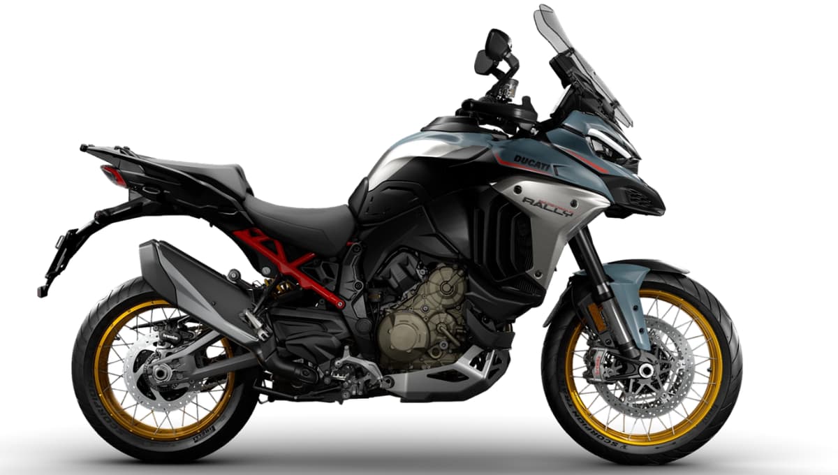 Ducati Multistrada V4 Rally में DFM अपडेट: Automobili Lamborghini प्रेरित कलर्स के साथ फैक्ट्री कस्टम पहचान