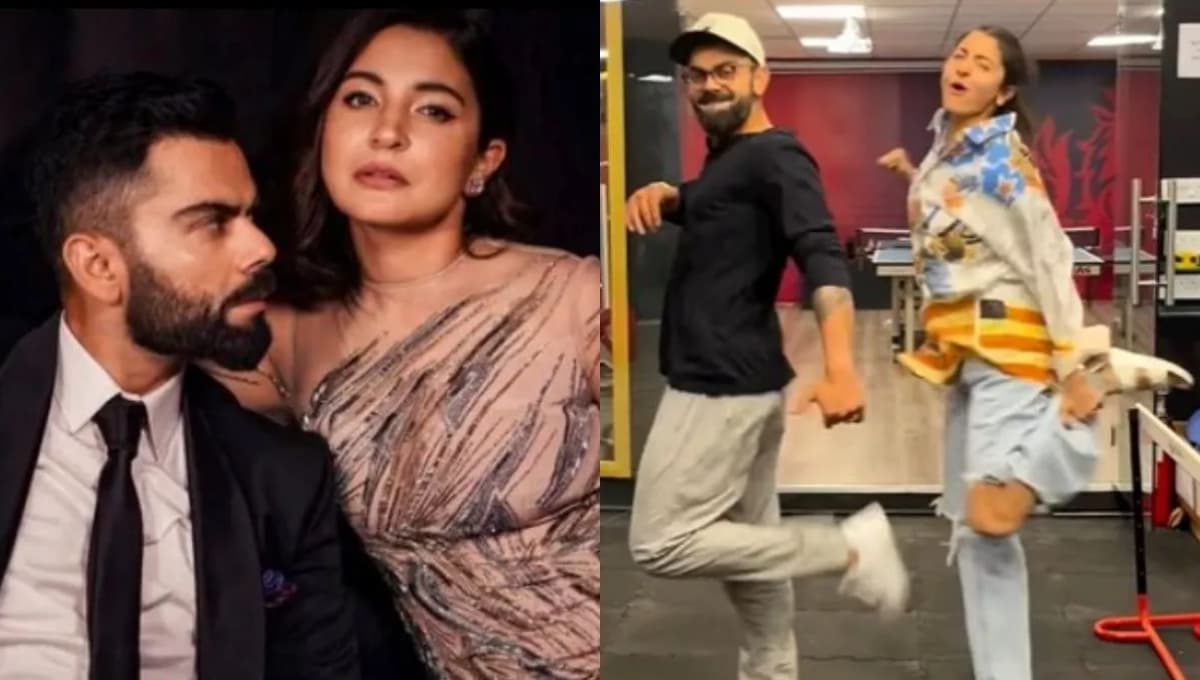 Virat Kohli का ऐसा अंदाज पहले नहीं देखा होगा! Anushka Sharma भी रह गईं दंग, वीडियो तेजी से हो रहा वायरल