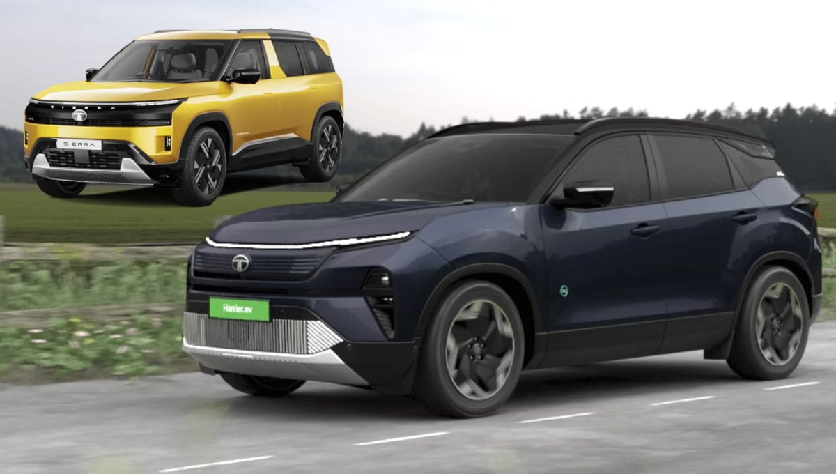 Tata Sierra EV Vs Harrier EV: कौन-सी Electric SUV है ज़्यादा दमदार? देखें Price, Range और Features